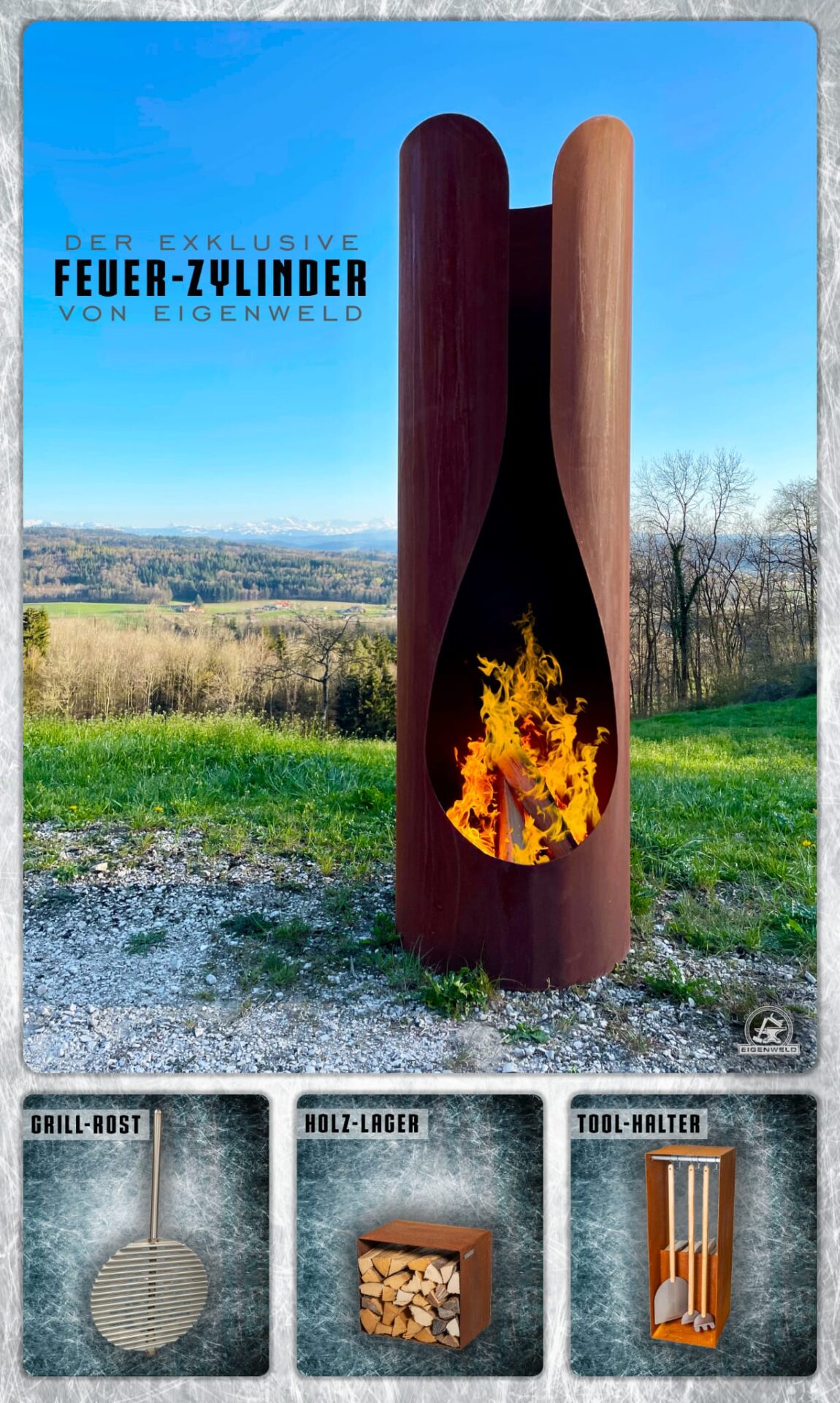 feuerzylinder feuerstelle